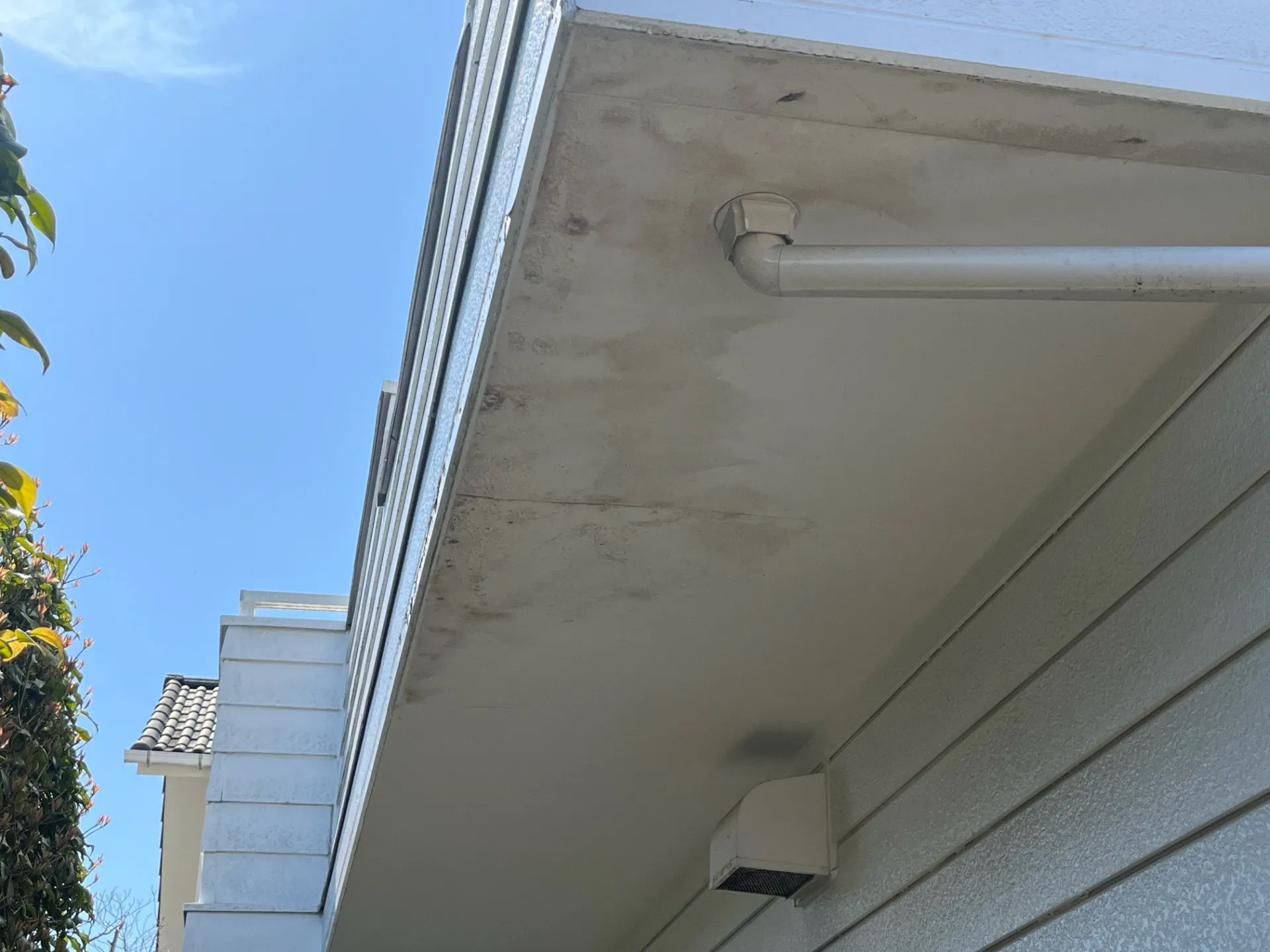 外壁の劣化の様子